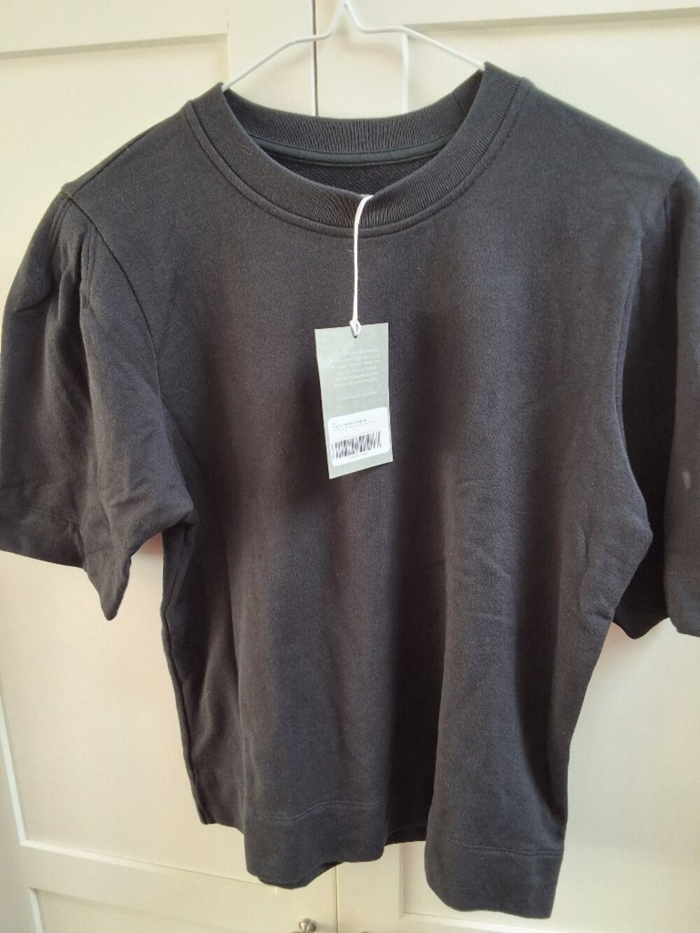 Everlane Organic Cotton Short Sleeve Puff T SHIRT box cut